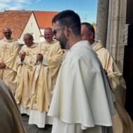 Profess auf Zeit in Windberg - Frater Korbinian