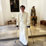 Profess auf Zeit in Roggenburg - Frater Kilian