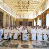 2022 - Privataudienz bei Papst Franziskus
