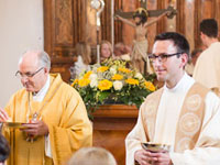Priesterweihe | Frater Felix und Frater Philipp