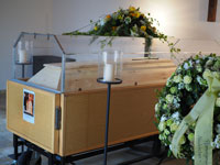 Beerdigung von P. Anselm