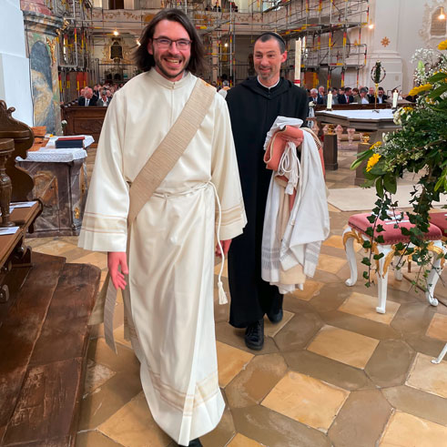 Priesterweihe unseres Frater Franziskus in Roggenburg
