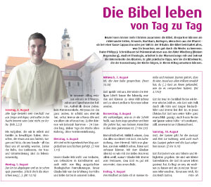 Frater Philipp in der Katholischen Sonntagszeitung