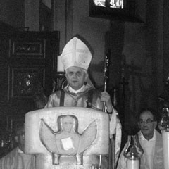 Pontifikalgottesdienst auf dem Bogenberg mit Kardinal Ratzinger