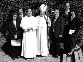 Fr. Rupert im Kreis seiner Familie